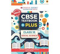 Oswaal CBSE Textbook Plus for Social Science Class10 (For 2026 Exam)