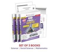 Oswaal Final Hustle for CBSE Class 10 by Padhle with Board Exam Simulators Science, Social Science, Maths Standard 2026 Final Prep Revision with Super Duper Imp Qs, Sample Papers, Mind Maps (Set Of 3)