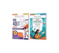 Oswaal ICSE Class 10, 40 Combined Sample Question Papers + Competency Focussed Questions Physics, Chemistry, Maths, Biology, English Paper-1, English ... (Set of 2 Books) for 2026 Board Exams
