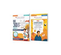 Oswaal ISC Class 12, 30 Combined Sample Question Papers + Competency Focussed Questions Science Stream (Set of 2 Books) for 2026 Board Exams