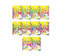 Oswaal Lil Legends Colour the World - Pack of 10 Copy Colouring Books for Kids 2-5 Years | Dinosaurs, Unicorns, Festivals, Helpers & More | Early Learning, Fun & Fine Motor Skills