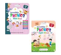 Oswaal Lil Legends Level 3 Reading Combo (2-Book Set) - Phonics Part 1 + Sight Words for Ages 5-8 | Build Fluent Reading, Decode With Confidence & Expand Word Power