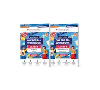 Oswaal NCERT & CBSE One for All Workbook for Class 6 | Mathematics | Science | MCQ's | VSA | SA | LA | Set of 2 Books | For Latest Exam