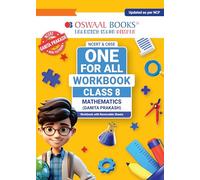 Oswaal NCERT & CBSE ONE FOR ALL WORKBOOK Mathematics (Ganita Prakash) class-8