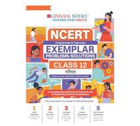 Oswaal NCERT Chapterwise & Topicwise Exemplar Problems - Solutions Class 12 Ganit
