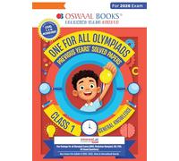 Oswaal One For All Olympiads Class 1 General Knowledge (GK) Prep-Guide Book | Chapter-wise Previous Years' Solved Papers | Questions for SOF& Other Exams 2026 | With Sample Practice Papers & Oswaal.AI