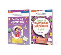 Oswaal One For All Olympiads Class 3 Chapter-wise Previous Years's Solved Papers (Prep-Guide) + Workbook English (Set of 2 Books) For 2025 Exam