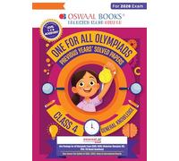Oswaal One For All Olympiads Class 4 General Knowledge (GK) Prep-Guide Book | Chapter-wise Previous Years' Solved Papers | Questions for SOF& Other Exams 2026 | With Sample Practice Papers & Oswaal.AI
