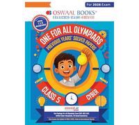 Oswaal One For All Olympiads Class 5 Cyber Prep-Guide Book | Chapter-wise Previous Years' Solved Papers | Questions for SOF ICSO & Other Olympiad Exams 2026 | With Sample Practice Papers & Oswaal.AI