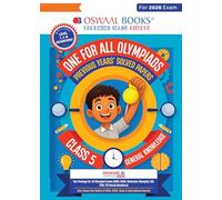 Oswaal One For All Olympiads Class 5 General Knowledge (GK) Prep-Guide Book | Chapter-wise Previous Years' Solved Papers | Questions for SOF& Other Exams 2026 | With Sample Practice Papers & Oswaal.AI