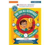 Oswaal One For All Olympiads Class 7 General Knowledge (GK) Prep-Guide Book | Chapter-wise Previous Years' Solved Papers | Questions for SOF& Other Exams 2026 | With Sample Practice Papers & Oswaal.AI