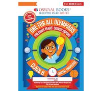 Oswaal One For All Olympiads Class 8 General Knowledge (GK) Prep-Guide Book | Chapter-wise Previous Years' Solved Papers | Questions for SOF& Other Exams 2026 | With Sample Practice Papers & Oswaal.AI