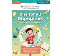 Oswaal One for All Olympiads Previous Year Solved Papers Class 4 Mathematics For 2025 Exam