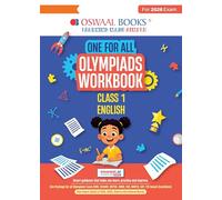 Oswaal One For All Olympiads Workbook Class 1 English | Questions for SOF IEO & Other Olympiad Exams 2026 | With Sample Practice Papers & Oswaal.AI