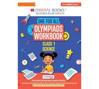 Oswaal One For All Olympiads Workbook Class 1 Science | Questions for SOF NSO & Other Olympiad Exams 2026 | With Sample Practice Papers & Oswaal.AI