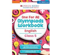 Oswaal One for All Olympiads Workbook Class 5 English For 2025 Exam