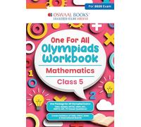 Oswaal One for All Olympiads Workbook Class 5 Mathematics For 2025 Exam
