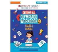 Oswaal One For All Olympiads Workbook Class 5 Science | Questions for SOF NSO & Other Olympiad Exams 2026 | With Sample Practice Papers & Oswaal.AI