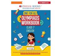 Oswaal One For All Olympiads Workbook Class 7 English | Questions for SOF IEO & Other Olympiad Exams 2026 | With Sample Practice Papers & Oswaal.AI