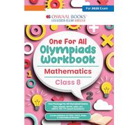 Oswaal One for All Olympiads Workbook Class 8 Mathematics For 2025 Exam