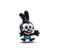 Oswald Lucky Rabbit Charm 925 Silver Charm Compatible with Pandora Charms, Trollbeads, Chamilia, Biagi and Many Other UK Charm Bracelets.