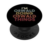 Oswald Name Oswald Personalized Name First Given PopSockets Adhesive PopGrip