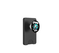 Oswald Rabbit Vintage Cartoon Bunny Happy Teal PopSockets PopWallet for MagSafe
