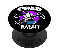 Oswald Rabbit Vintage Cartoon Bunny Purple PopSockets Adhesive PopGrip