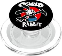 Oswald Rabbit Vintage Cartoon Bunny Red PopSockets PopGrip for MagSafe