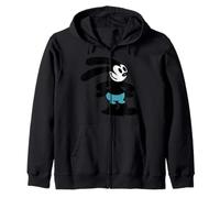 Oswald the Lucky Rabbit - Vintage 1927 Retro Cartoon Art Zip Hoodie