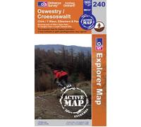 Oswestry - OS Explorer - Active Map 240