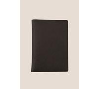 Oswin Hyde Men's Covent Passport Holder in Black Oswin Hyde Black One Size