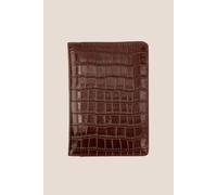 Oswin Hyde Men's Covent Passport Holder in Brown Oswin Hyde Brown One Size