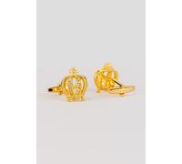 Oswin Hyde Men's Crown Gold Cufflinks Oswin Hyde Multicolor One Size