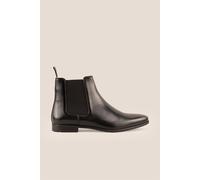 Oswin Hyde Men's Darwin Leather Chelsea Boots in Black | Size: 9 Oswin Hyde Black 9