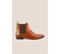 Oswin Hyde Men's Darwin Leather Chelsea Boots in Tan | Size: 12 Oswin Hyde Tan 12