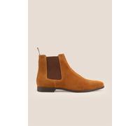 Oswin Hyde Men's Darwin Suede Chelsea Boots in Tan | Size: 11 Oswin Hyde Tan 11