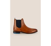 Oswin Hyde Men's Dennis Leather Chelsea Boots in Tan | Size: 10 Oswin Hyde Tan 10