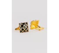 Oswin Hyde Men's Dimon Gold Cufflinks Oswin Hyde Multicolor One Size
