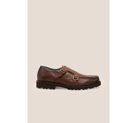 Oswin Hyde Men's Ethan Leather Loafer in Dark Brown | Size: 10 Oswin Hyde Dark Brown 10