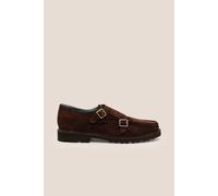 Oswin Hyde Men's Ethan Suede Loafer in Dark Brown | Size: 11 Oswin Hyde Dark Brown 11