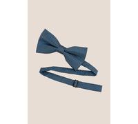 Oswin Hyde Men's Herringbone Blue Bowtie Oswin Hyde Blue One Size