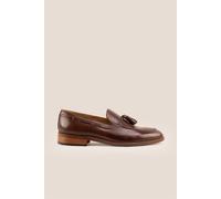 Oswin Hyde Men's Issac Tassel Loafer in Brown | Size: 8 Oswin Hyde Brown 8