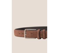 Oswin Hyde Men's Kenneth Classic Suede Belt in Brown | Size: 44 Oswin Hyde Brown 44
