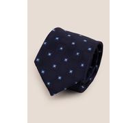 Oswin Hyde Men's Multi Square Navy Tie in Red Oswin Hyde Red One Size