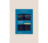 Oswin Hyde Men's Rick Cotton Boxer Trunks in Navy | Size: Large Oswin Hyde Navy L