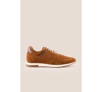Oswin Hyde Men's Rory Classic Lace Up Sneakers in Tan | Size: 7 Oswin Hyde Tan 7