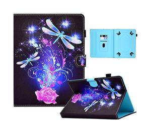 OSXINYIV 10 inch Tablet Case Cover - 10.1 inch universal case for Samsung Galaxy E 9.6/Tab S2 9.7, ASUS ZenPad 10, Lenovo TB-X103F/Tab 2 A10-70, T5 10/M5 Lite 10 (Butterfly)