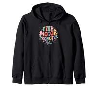 OT Fine Motor Promoter Pediatric Occupational Therapy Zip Hoodie