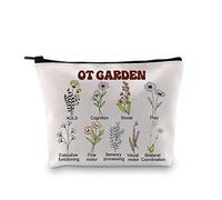 OT Garden Zipper Pouch OT Gift Occupational Therapy Gift OT Graduation Gift Occupational Therapist Makeup Bag (OT Garden EU)